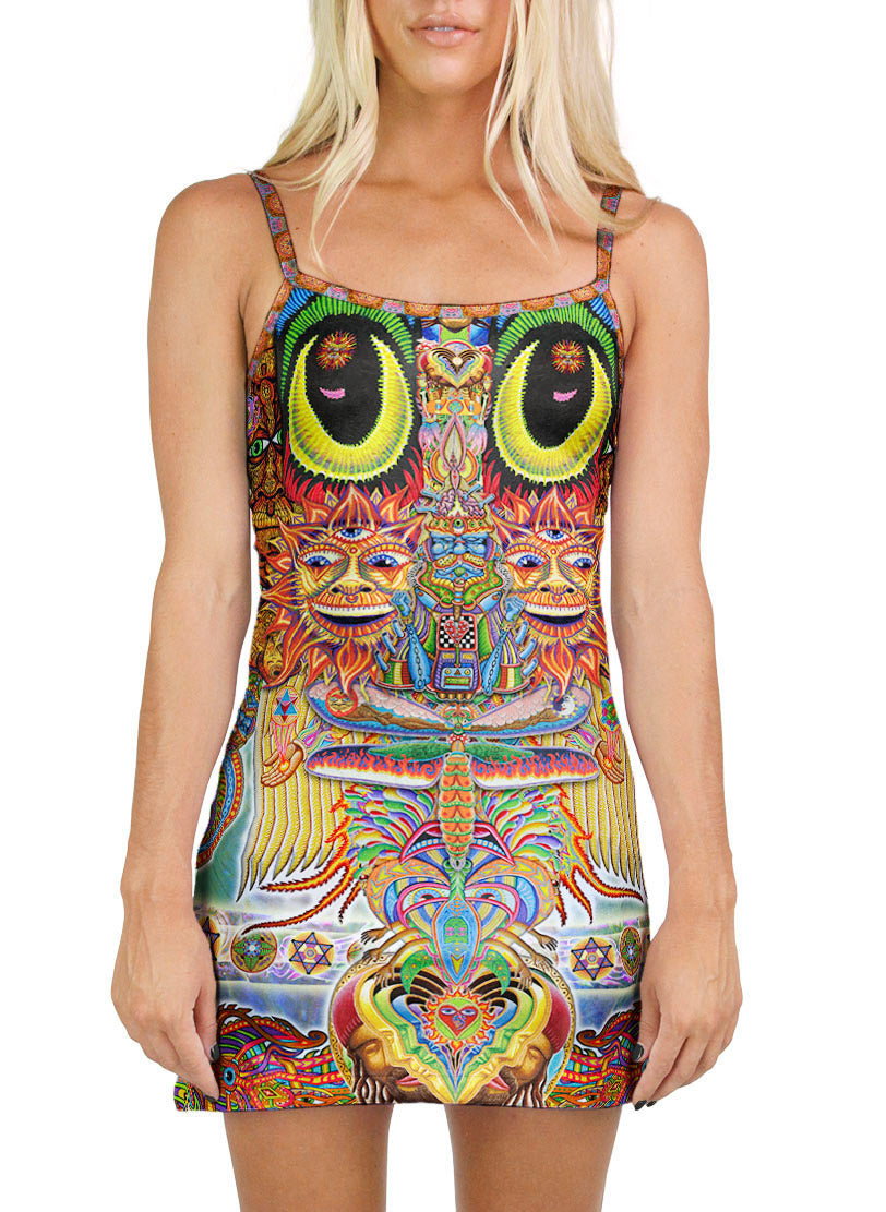 Saint Art Mini Dress