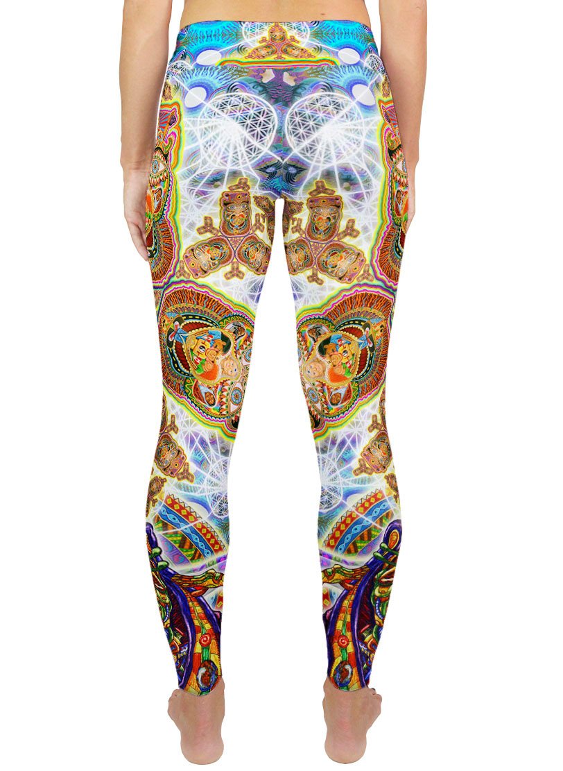 HEALING FRACTAL DIMENSION ACTIVE LEGGINGS - Positive Creations