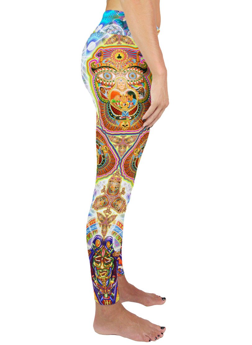 HEALING FRACTAL DIMENSION ACTIVE LEGGINGS - Positive Creations