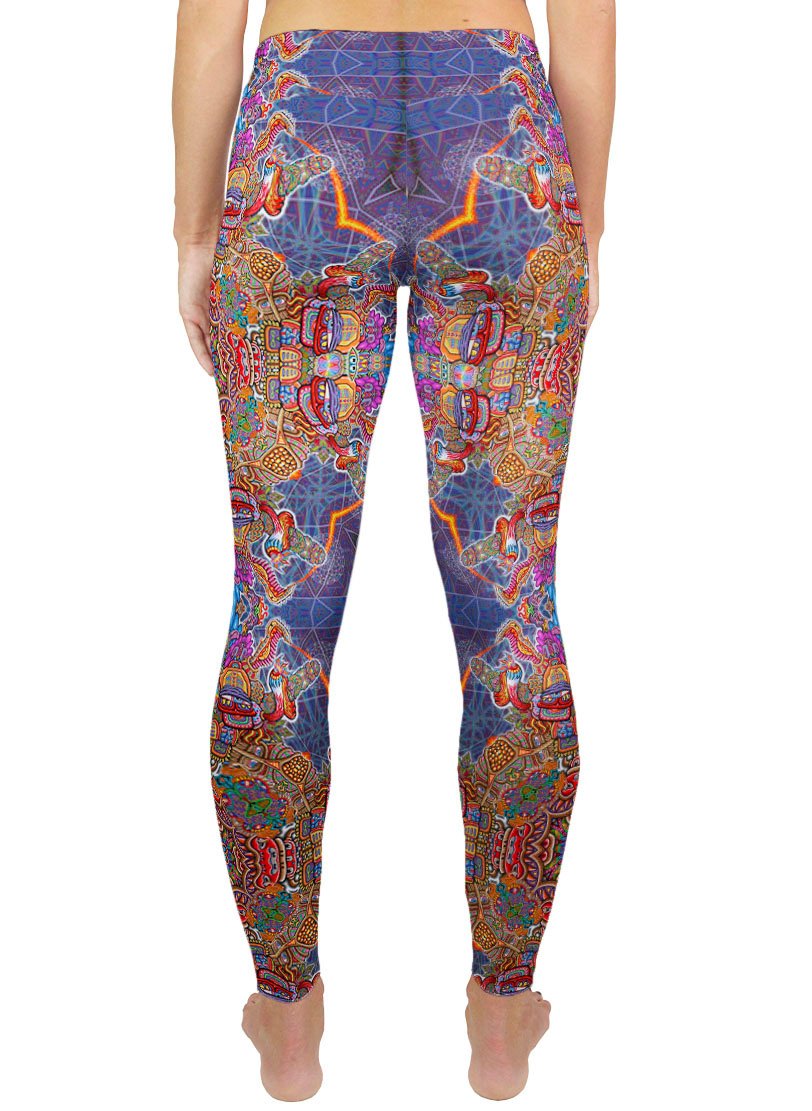 INTERDIMENSIONAL REBEL PATTERN ACTIVE LEGGINGS - Positive Creations