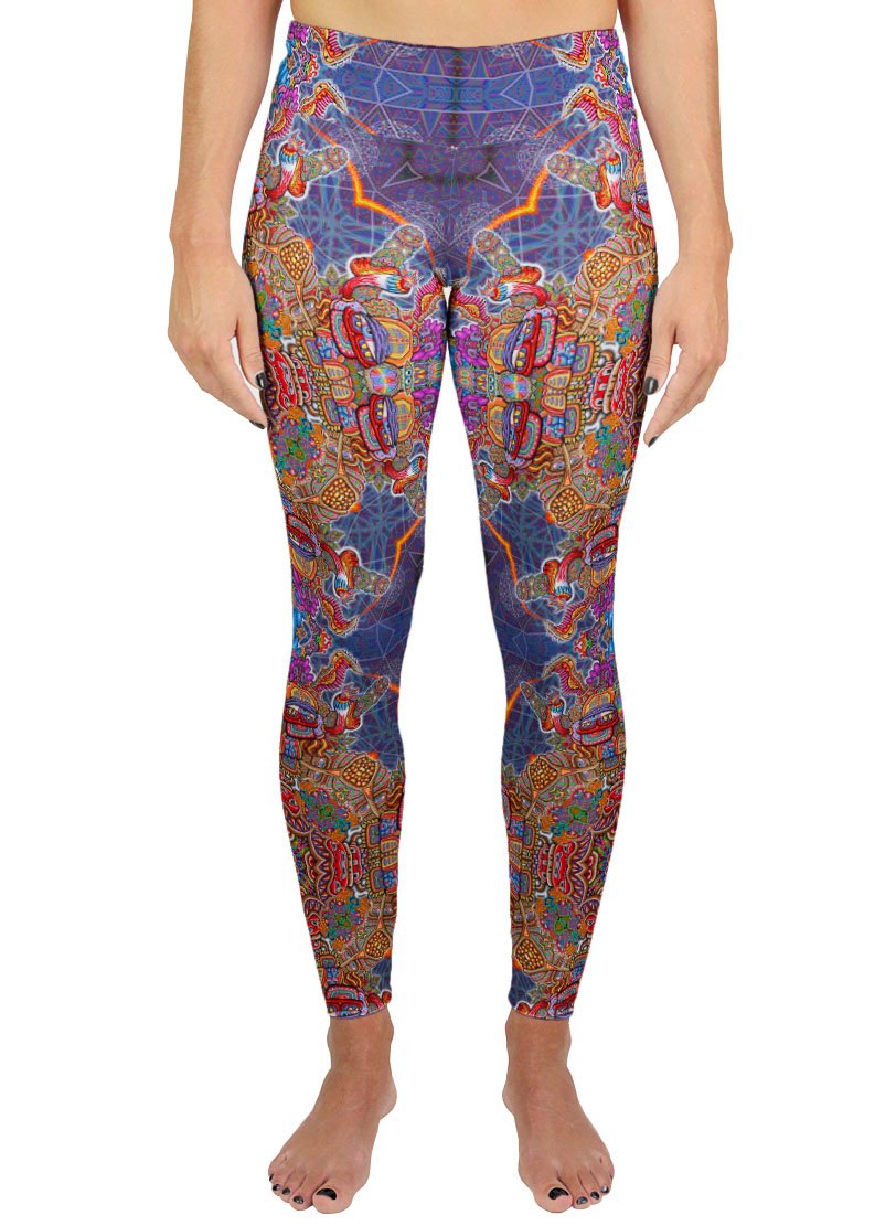 INTERDIMENSIONAL REBEL PATTERN ACTIVE LEGGINGS - Positive Creations