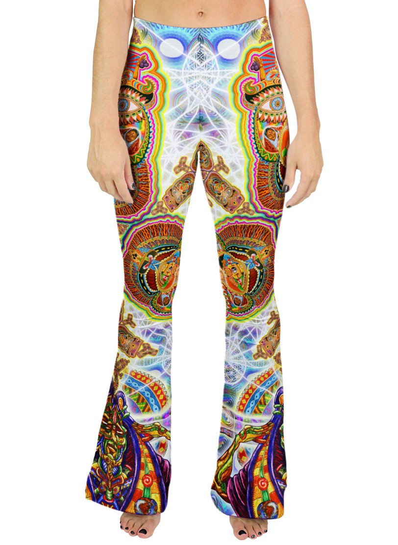 HEALING FRACTAL DIMENSION BELL BOTTOMS - Positive Creations