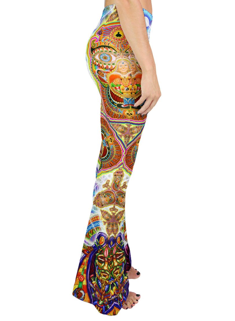 HEALING FRACTAL DIMENSION BELL BOTTOMS - Positive Creations