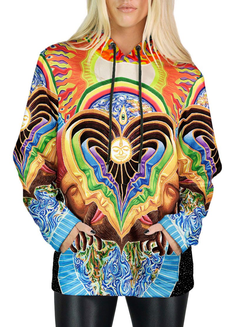Peeling Bodies Fusion Hoodie - Positive Creations