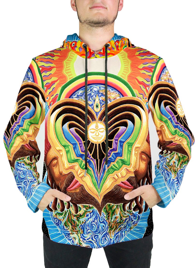 Peeling Bodies Fusion Hoodie - Positive Creations