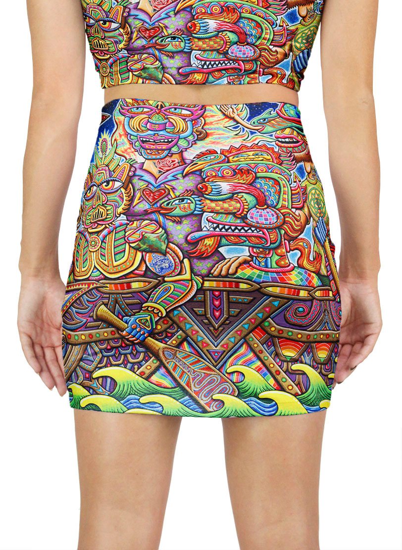 OPTIMYSTICS JOURNEY MINI SKIRT - Positive Creations