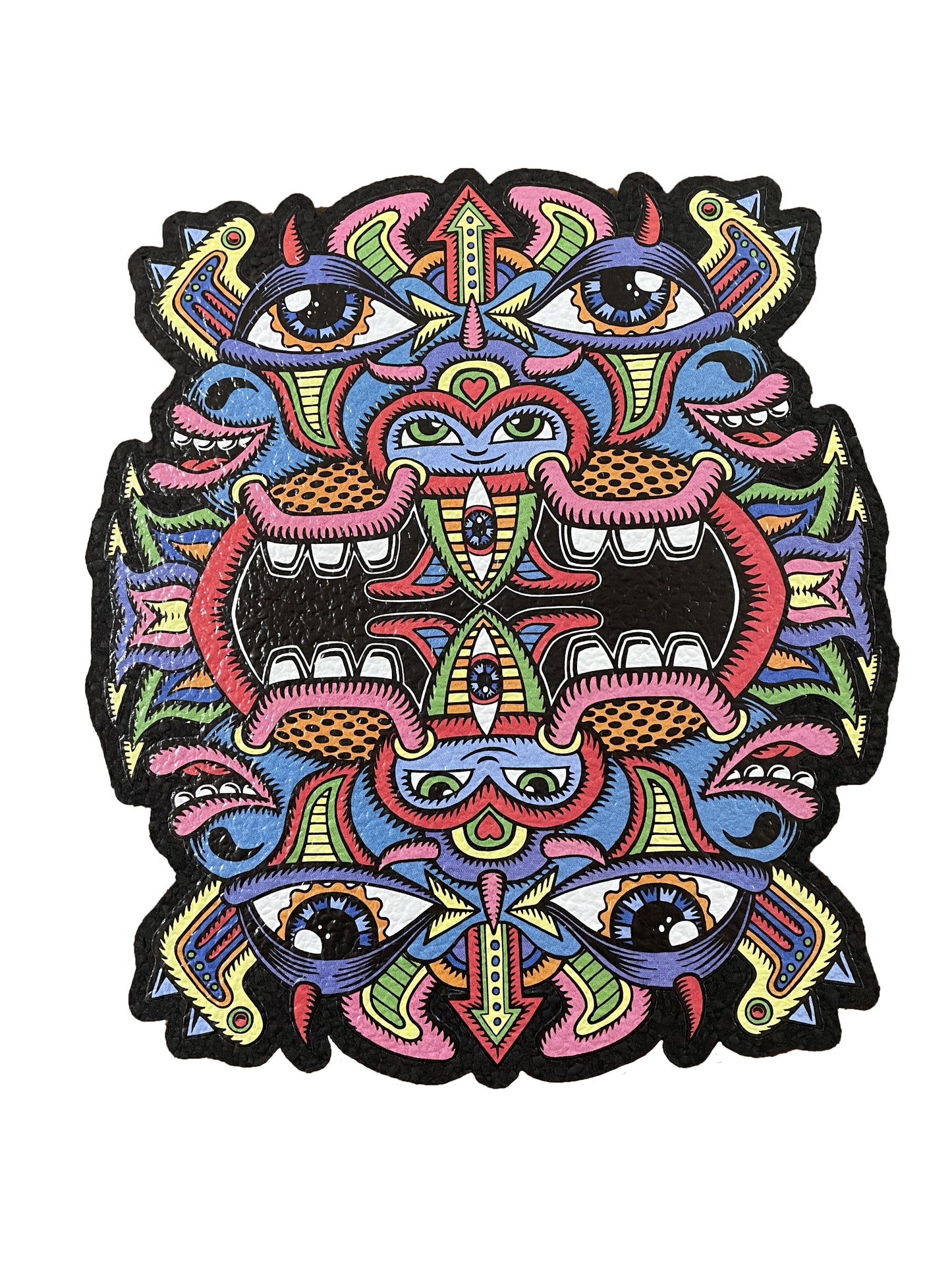 Double Bubble Face Chris Dyer Mood Mat