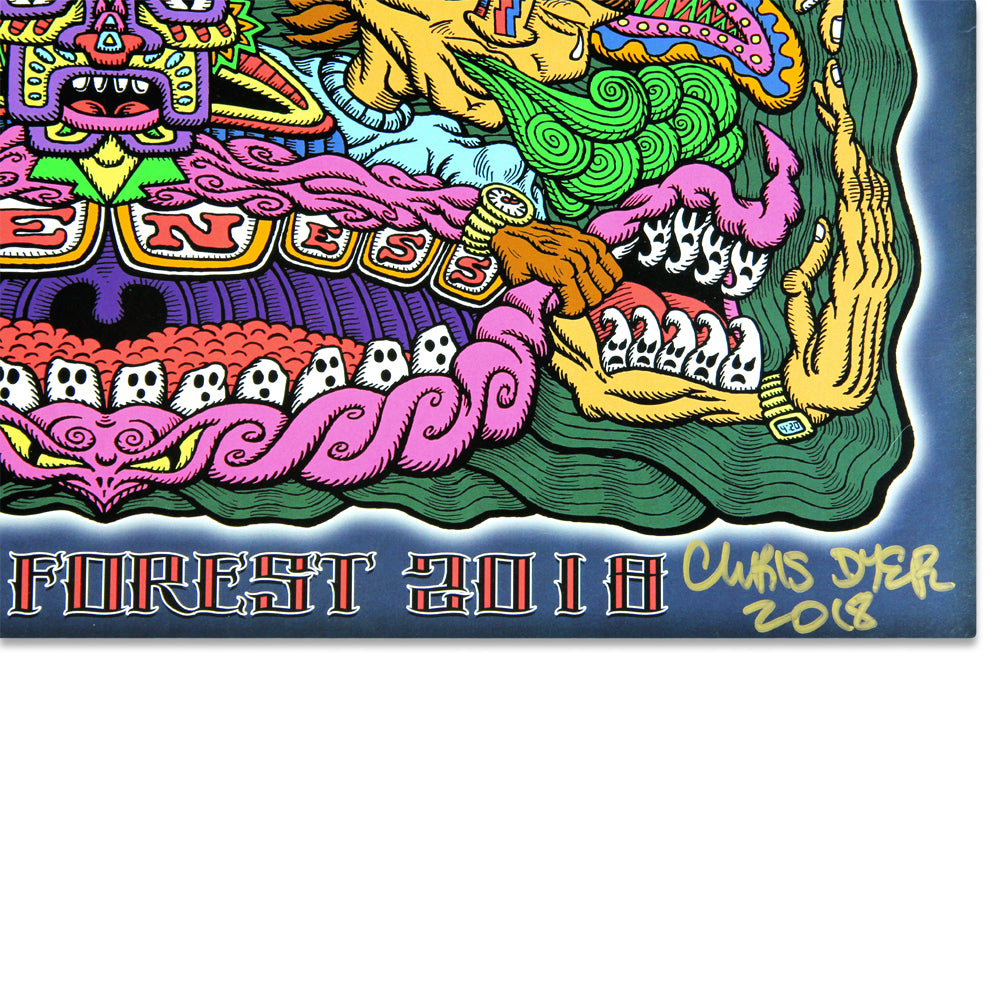 Electric Forest 2018 Signed and Numbered Poster - Positive Creations