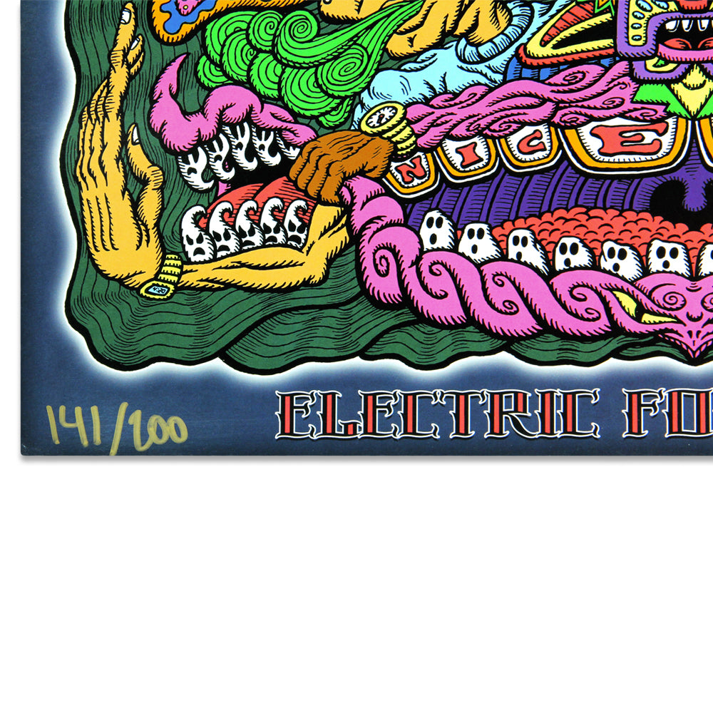 Electric Forest 2018 Signed and Numbered Poster - Positive Creations