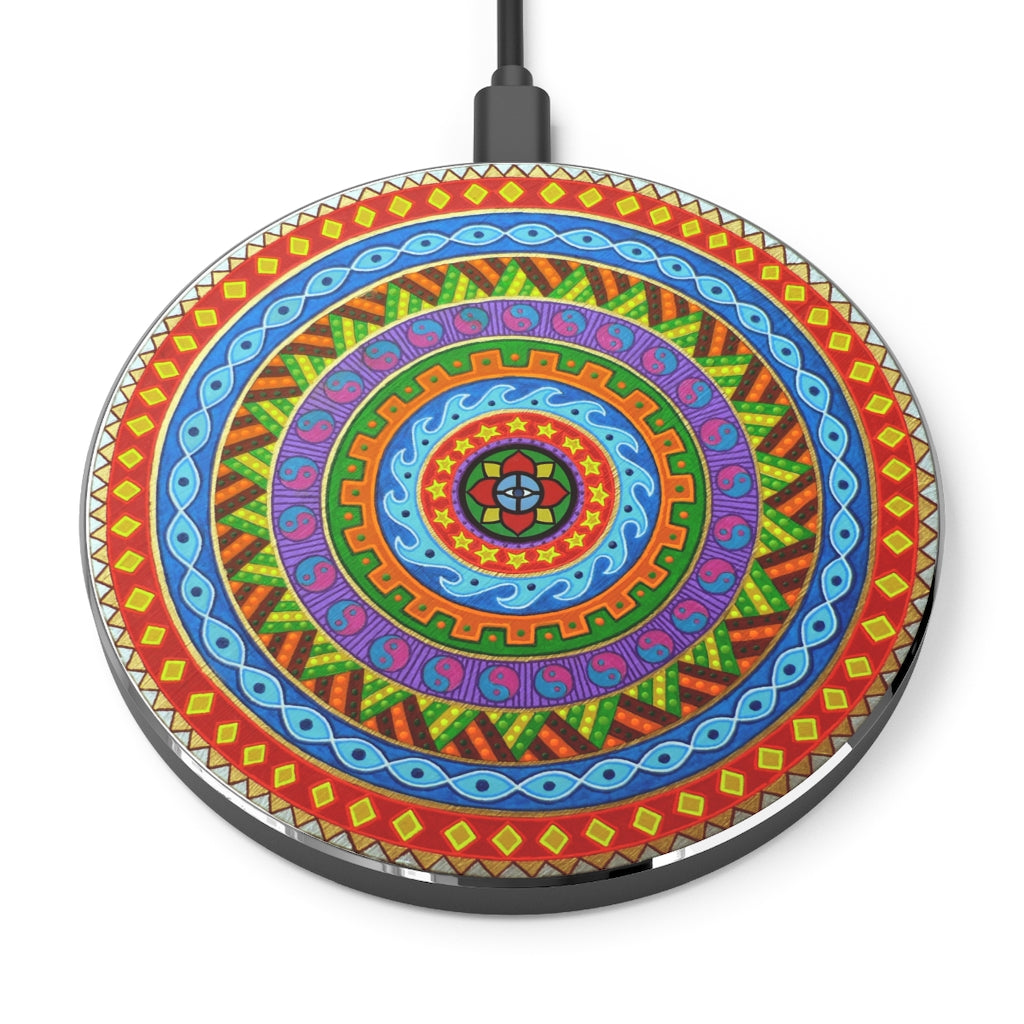 Record Mandala Wireless Charger