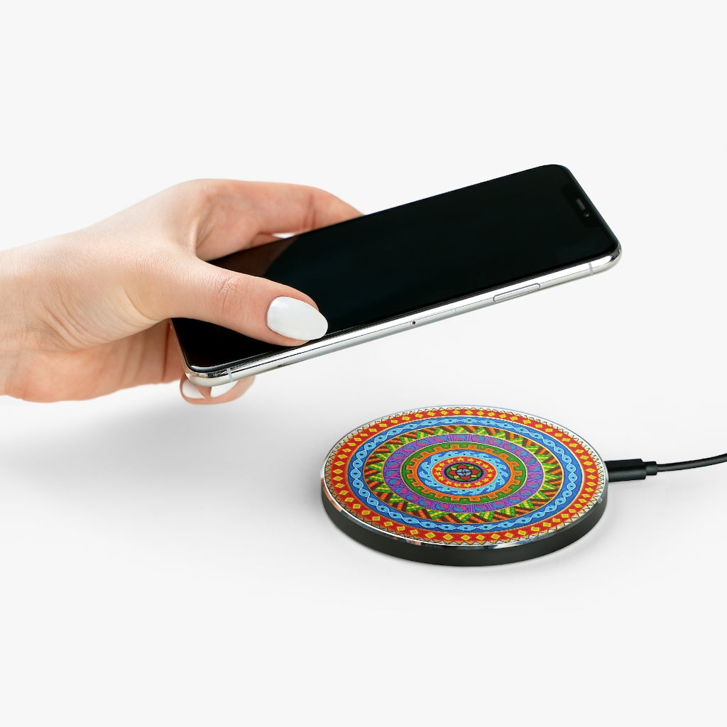 Record Mandala Wireless Charger