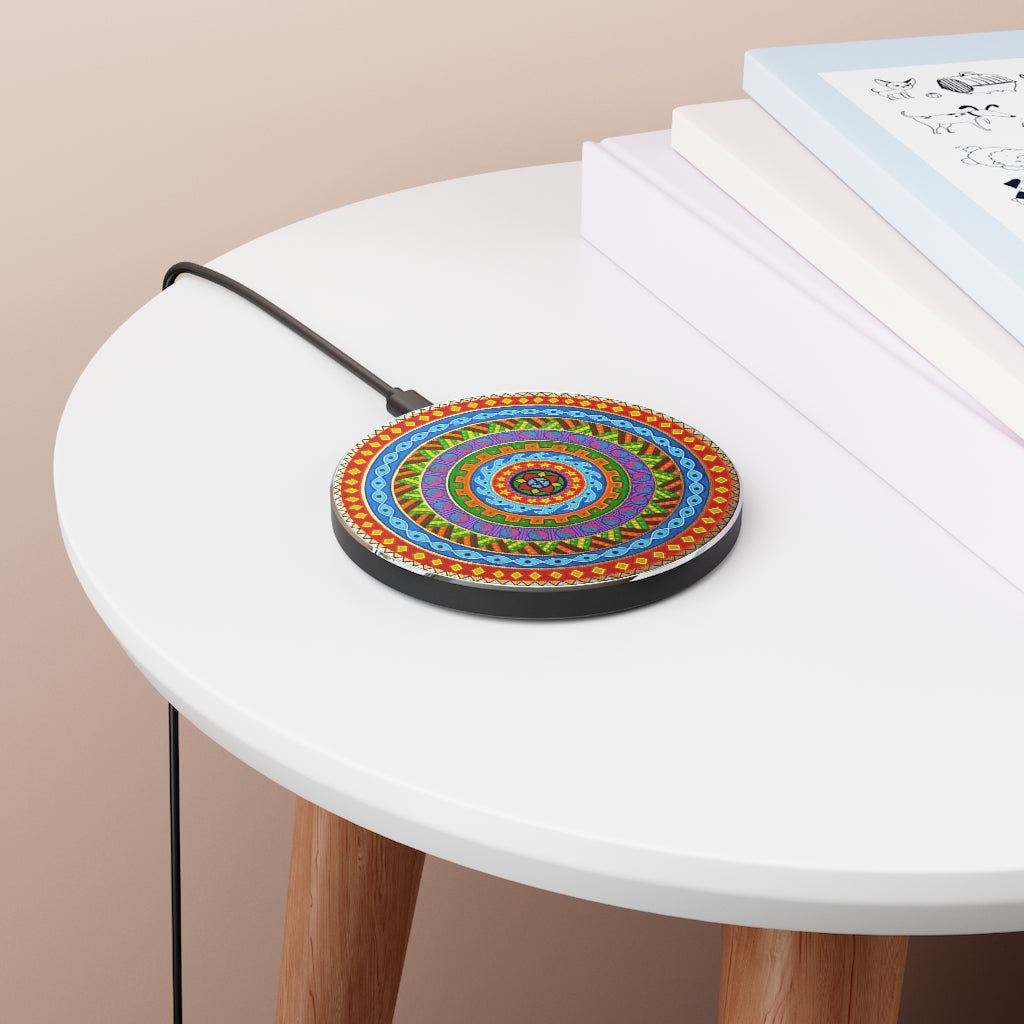 Record Mandala Wireless Charger