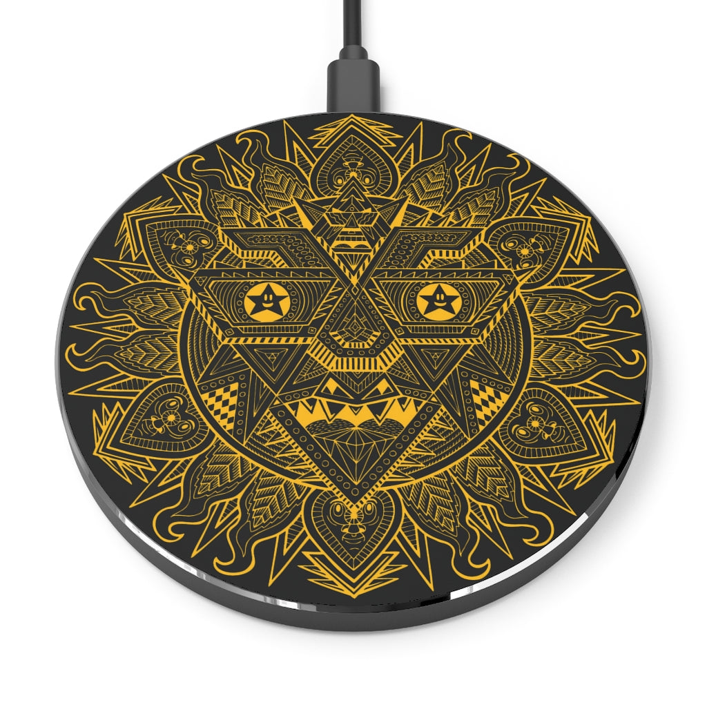 Gold Robo Sun Wireless Charger