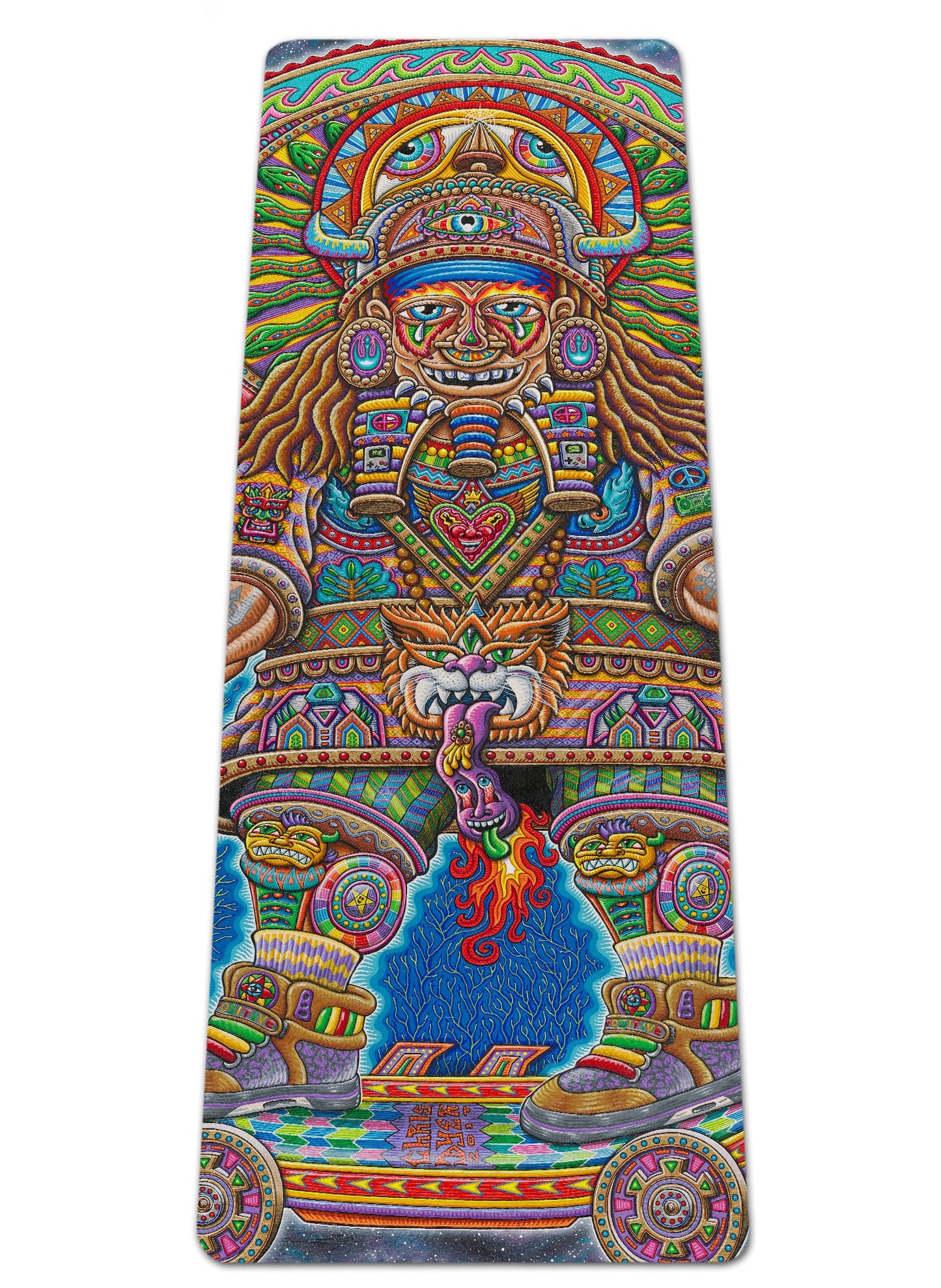 ULTIMATE SPIRIT WARRIOR YOGA MAT - Positive Creations