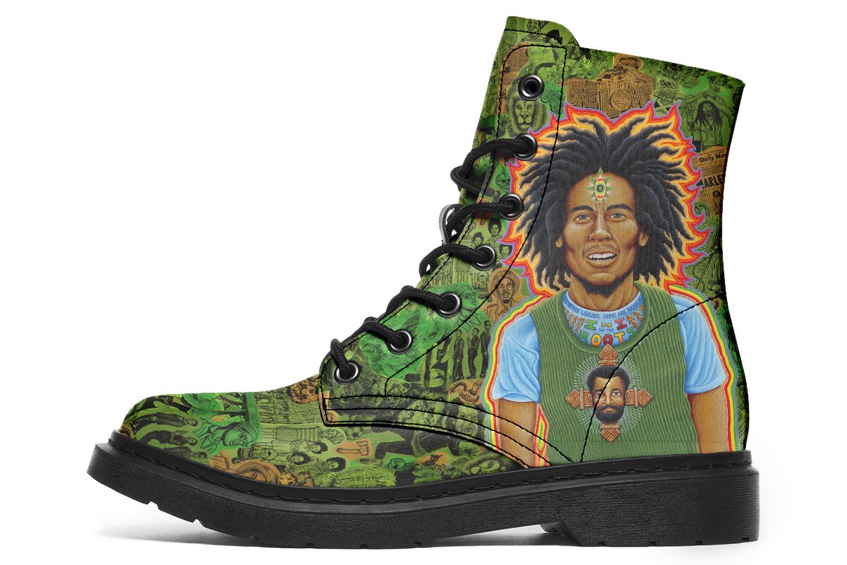 "Bob Marley Roots" Boots