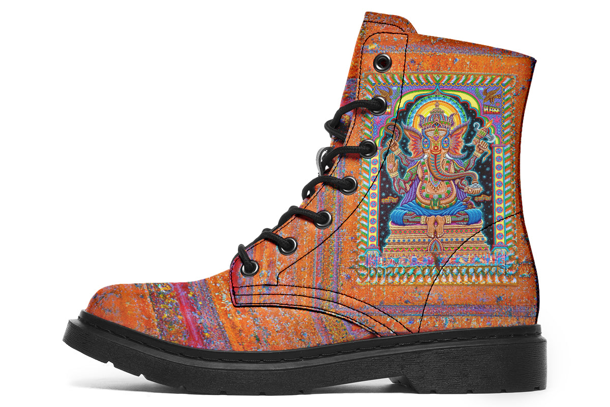 "Jai Ganesha" Boots
