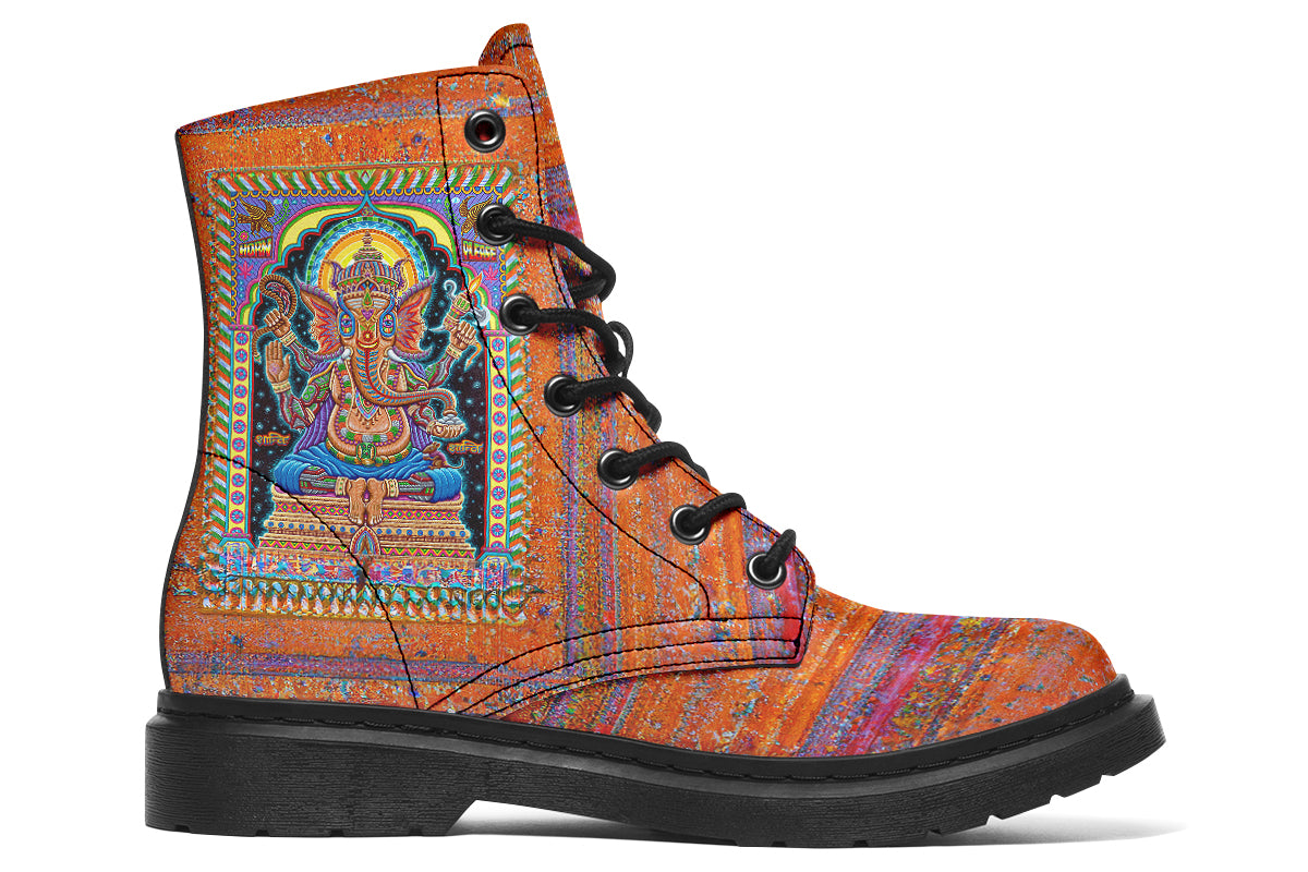 "Jai Ganesha" Boots