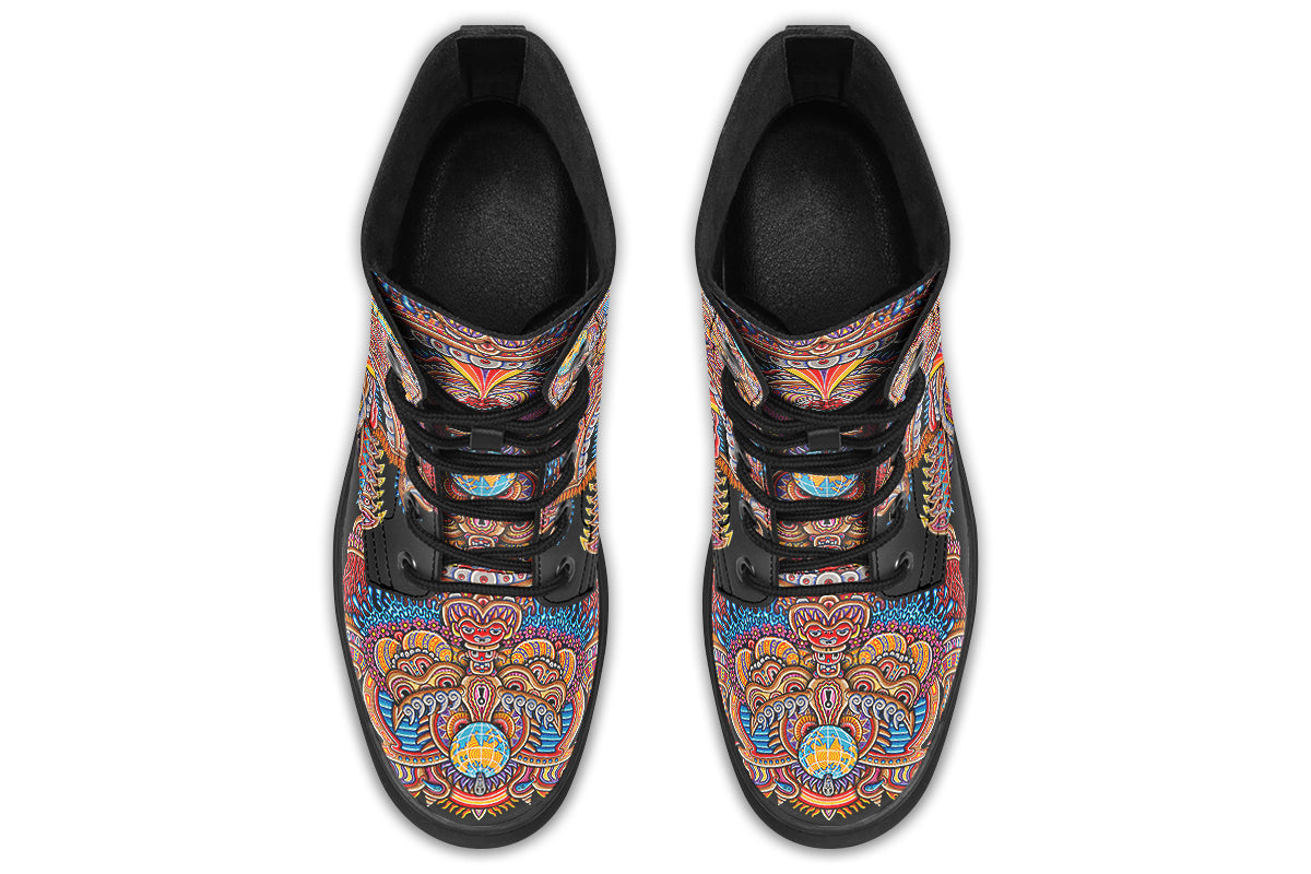 "Kundalini Rising" Boots