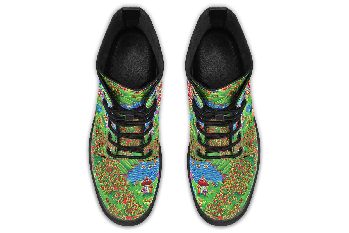"Muncher Of Mushroomland" Boots