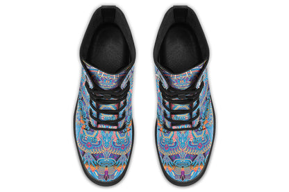 "Neo Human Pattern inverted" Boots