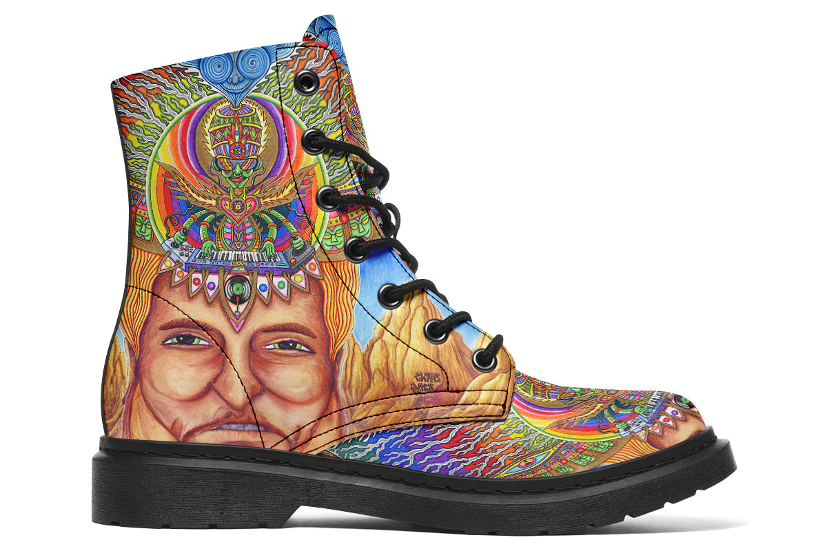 "Skateboard Spirituality" Boots