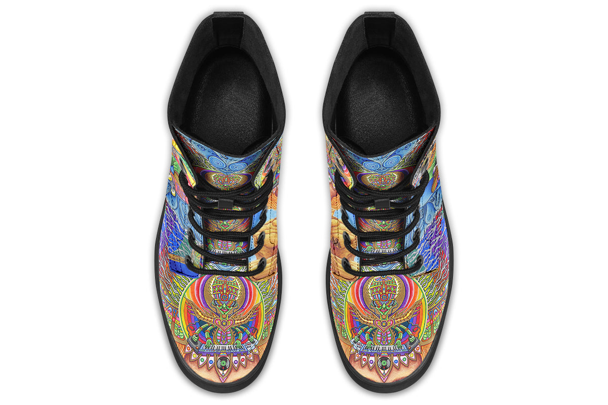 "Skateboard Spirituality" Boots