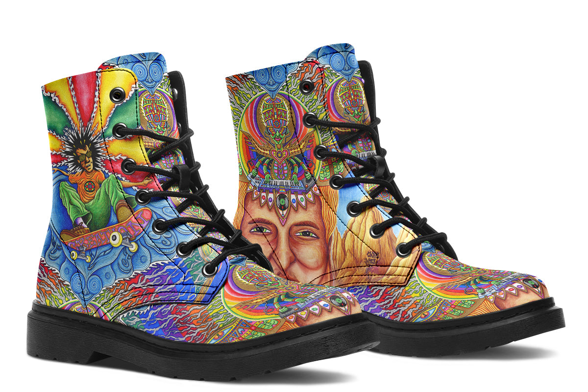 "Skateboard Spirituality" Boots