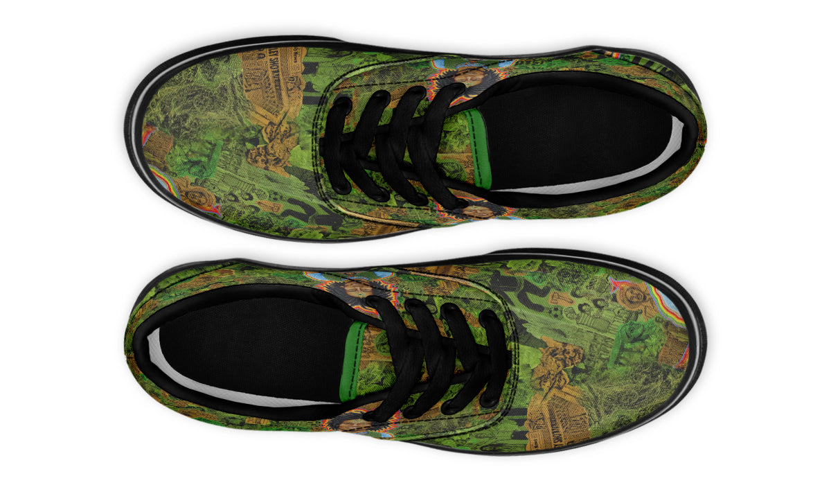 "Bob Marley Roots" Classic Shoes