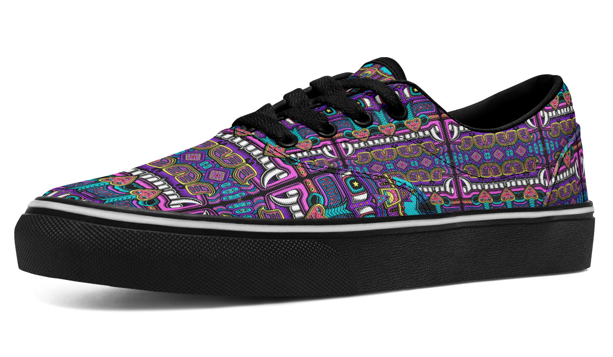 "Mega Tribal Can" Classic Shoes