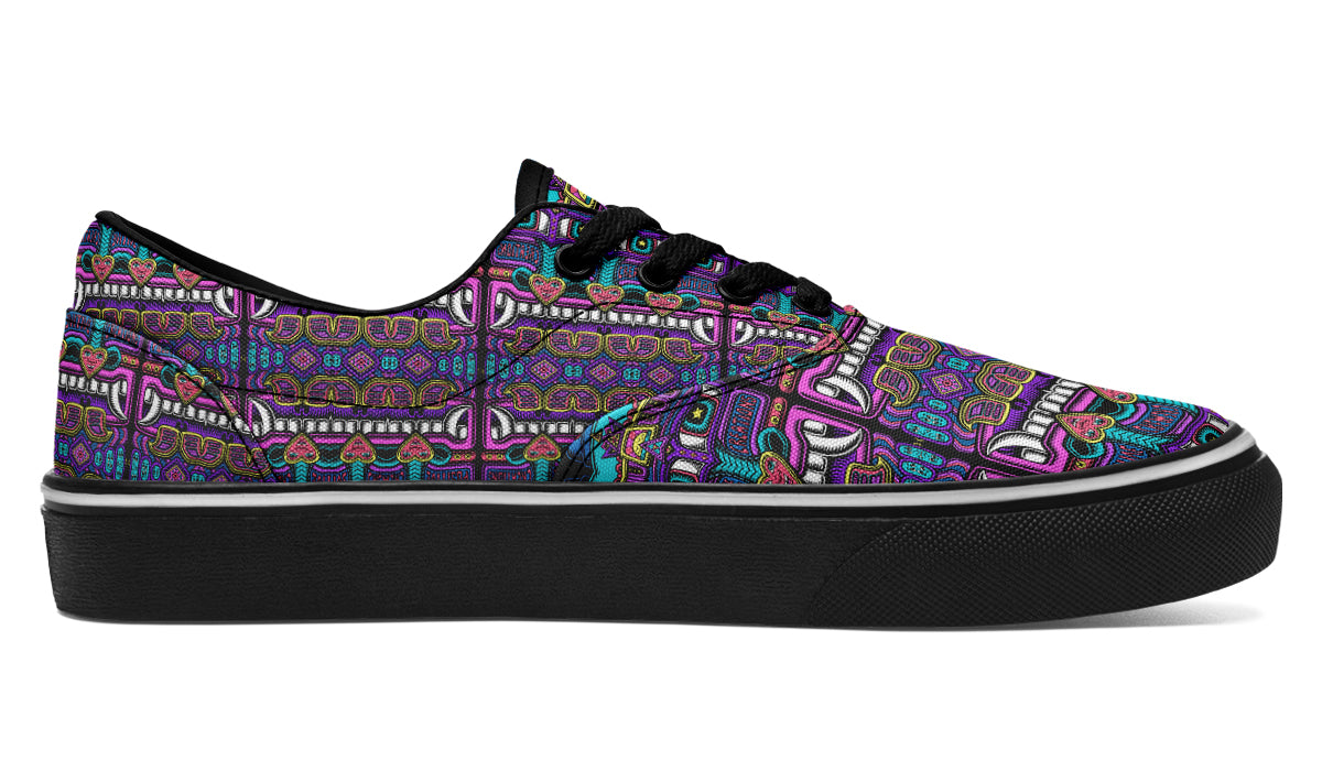 "Mega Tribal Can" Classic Shoes