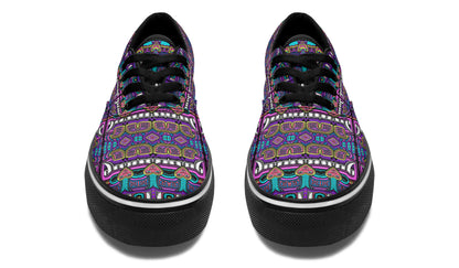 "Mega Tribal Can" Classic Shoes