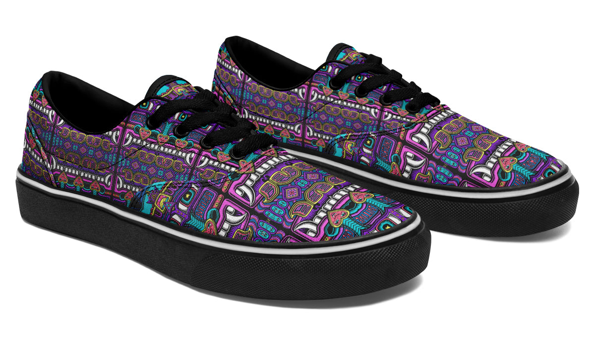 "Mega Tribal Can" Classic Shoes