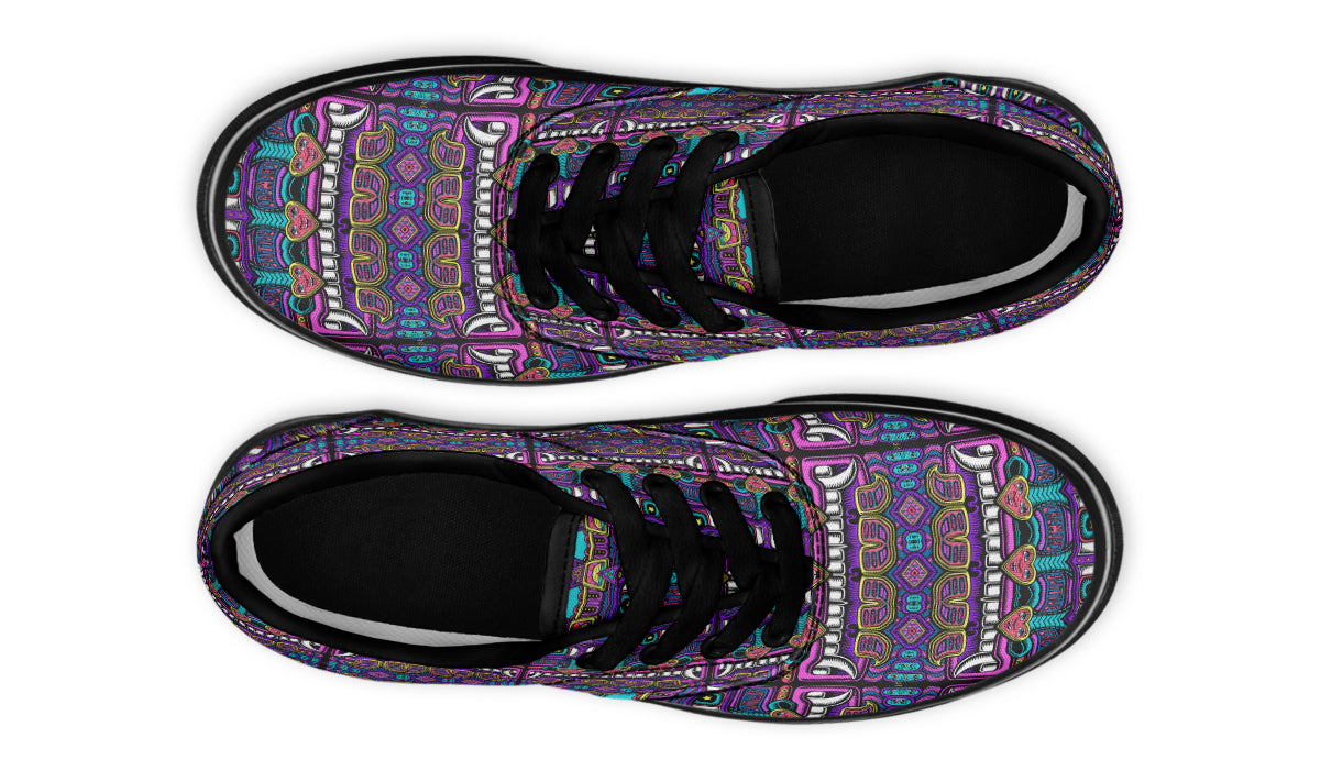 "Mega Tribal Can" Classic Shoes