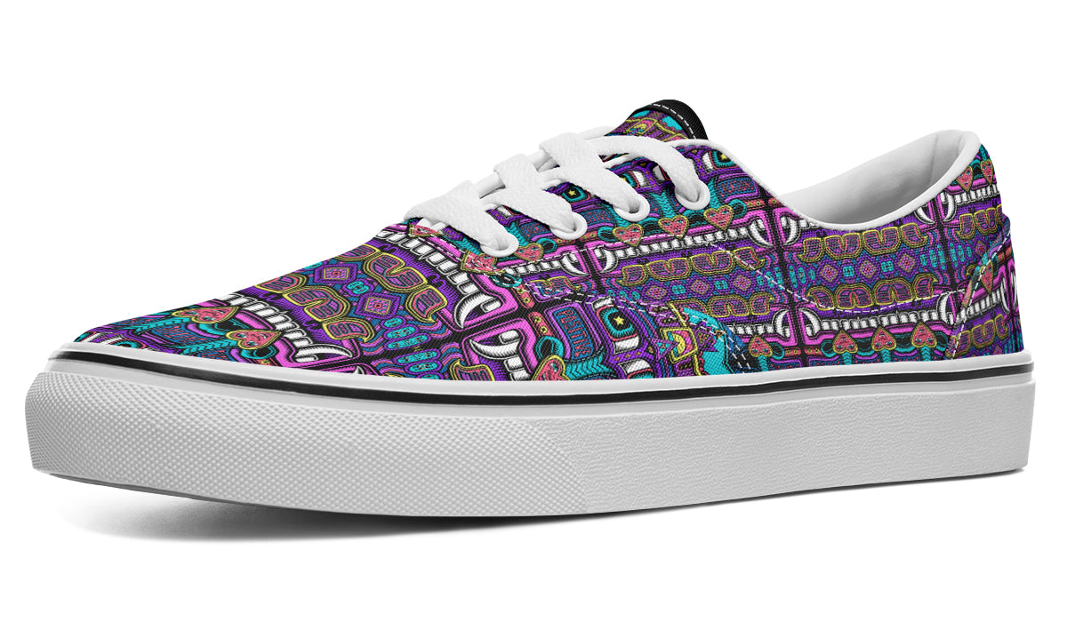 "Mega Tribal Can" Classic Shoes