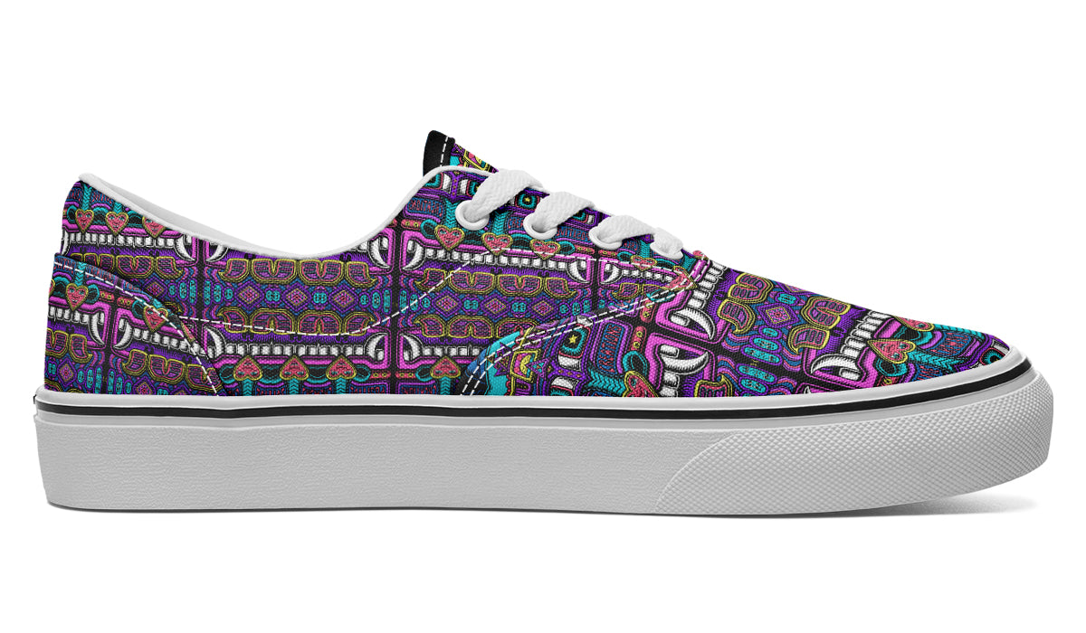 "Mega Tribal Can" Classic Shoes