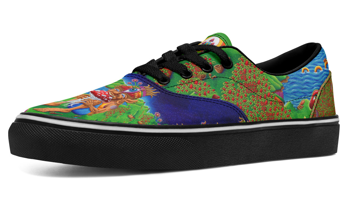 "Muncher Of Mushroomland" Classic Shoes