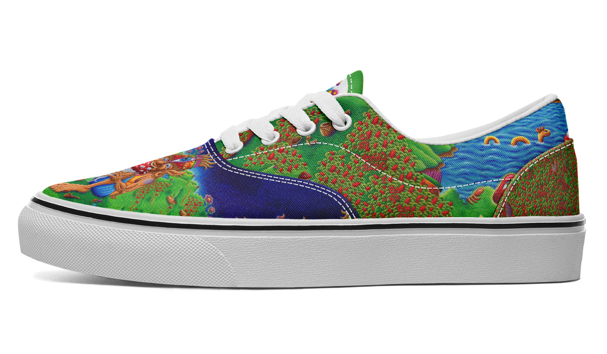 "Muncher Of Mushroomland" Classic Shoes