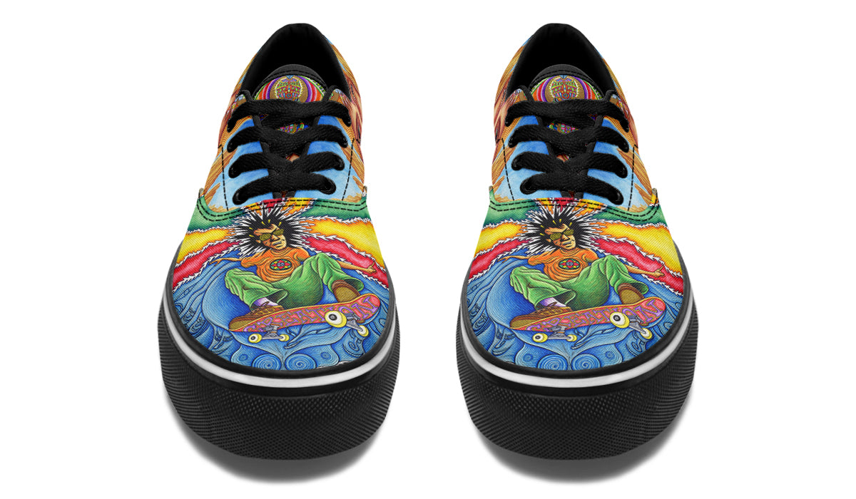 "Skateboard Spirituality" Classic Shoes