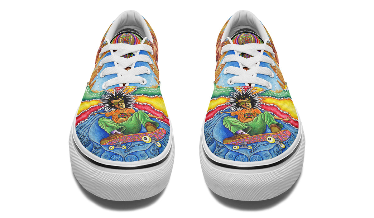 "Skateboard Spirituality" Classic Shoes