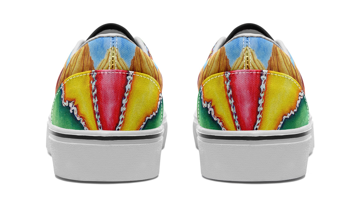 "Skateboard Spirituality" Classic Shoes