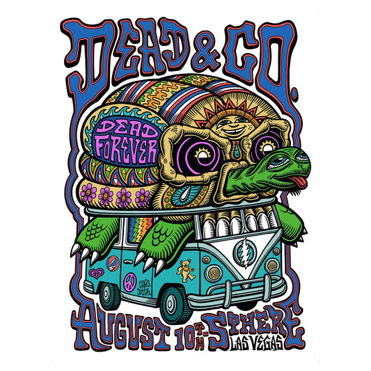 DEAD FOREVER August 10th Event Poster Online Exclusive