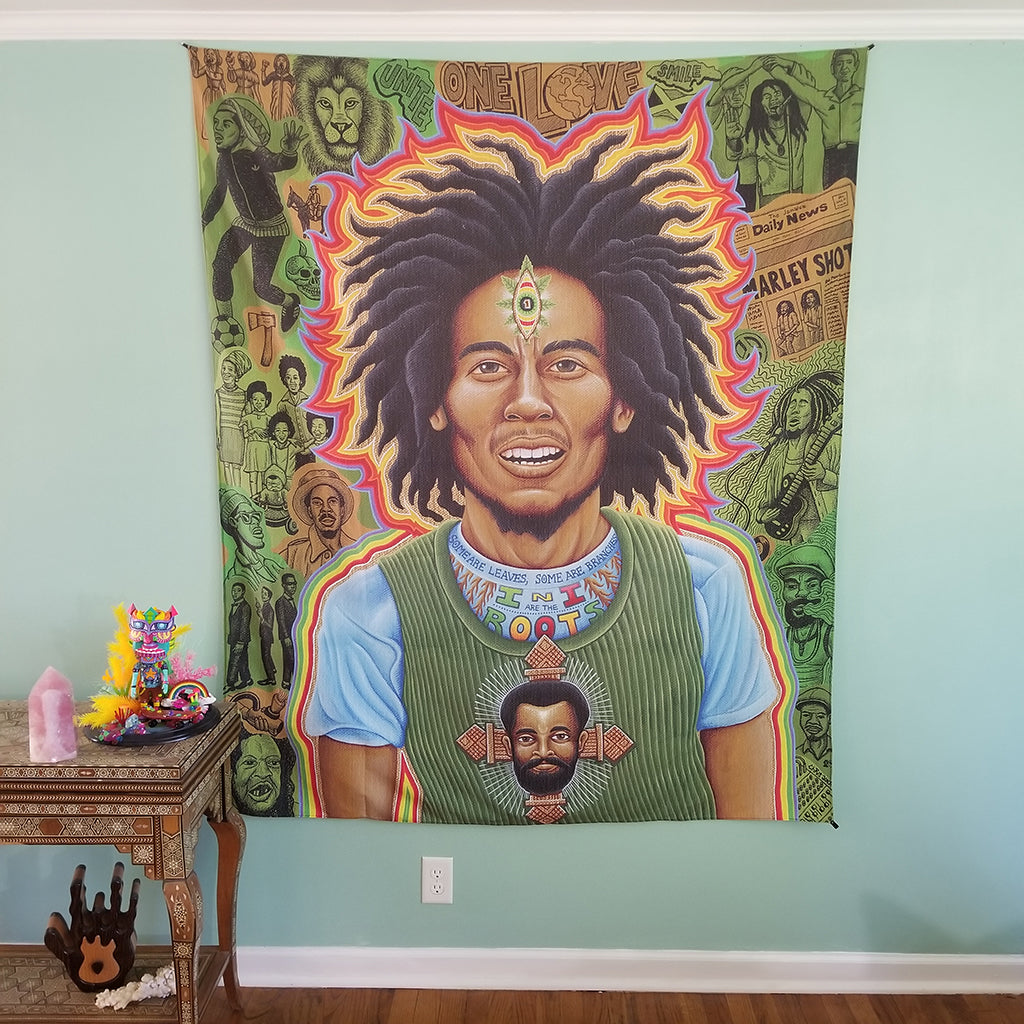 "Bob Marley Roots" Tapestry