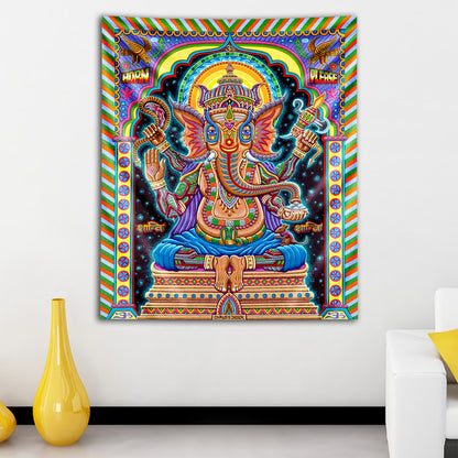 "Jai Ganesha!" Tapestry