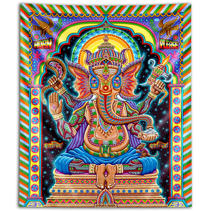 "Jai Ganesha!" Tapestry