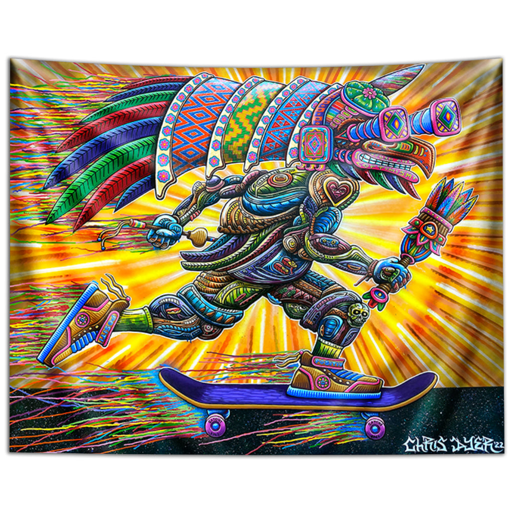 "Keep Pushing Forward" Tapestry
