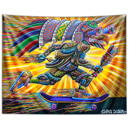 "Keep Pushing Forward" Tapestry