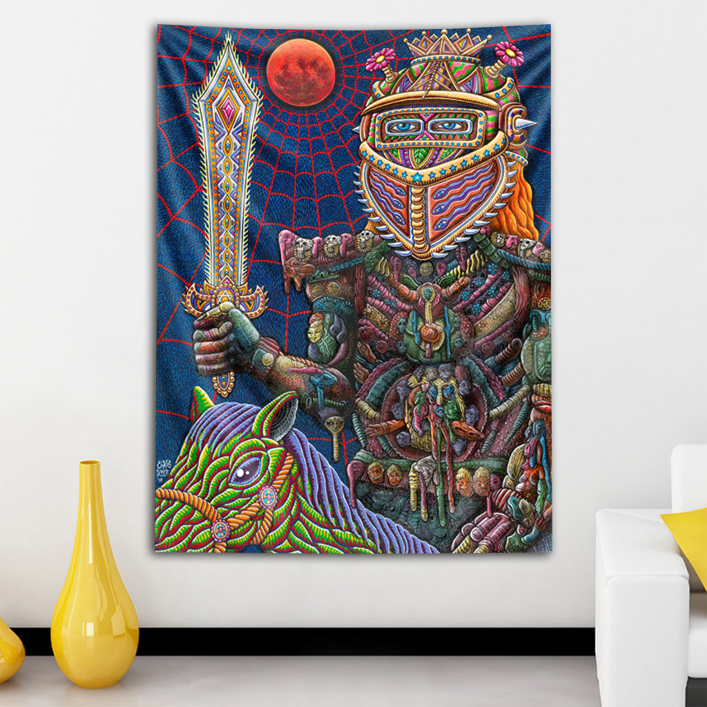 "King of Swords" Tapestry