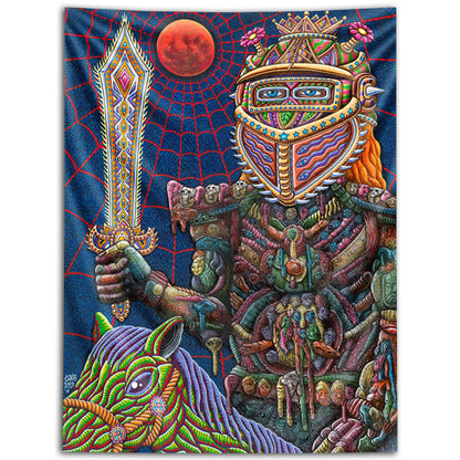 "King of Swords" Tapestry