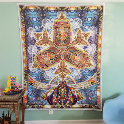 "Healing Fractal Dimension" Tapestry