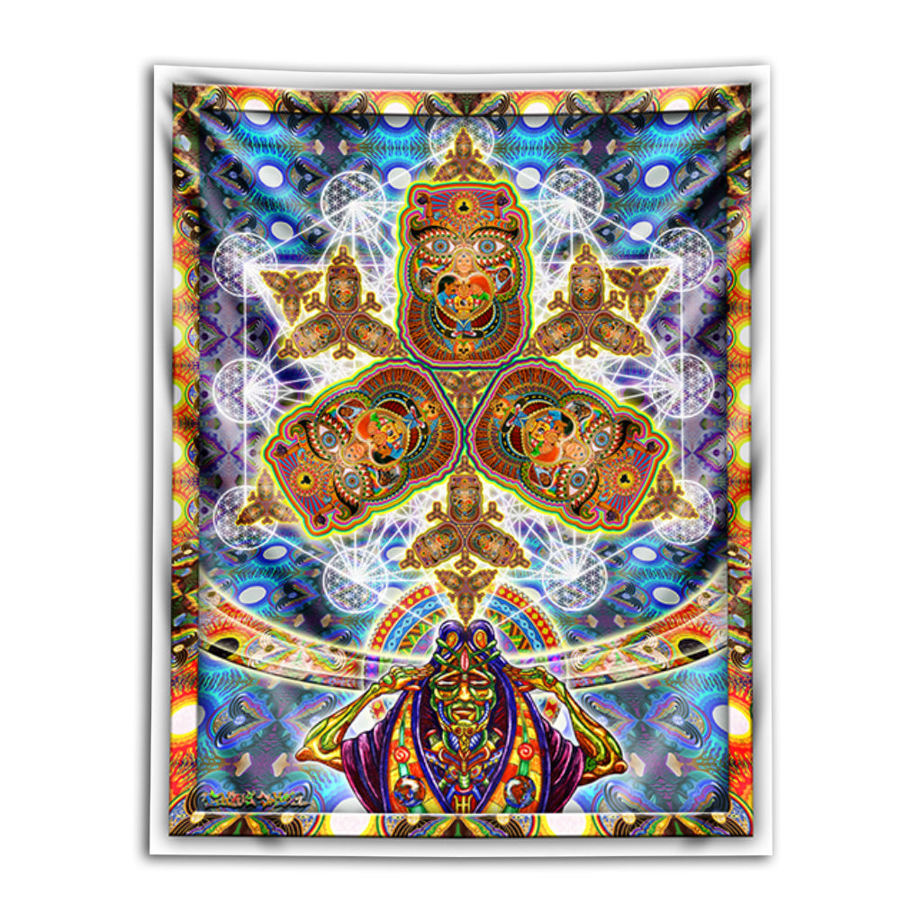 "Healing Fractal Dimension" Tapestry